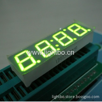 Super Bright Green Common Anode 0.39 Inch 4 Digit 7 Segment Led Displays 